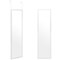 Silvery Wall Mounted Mirror Rectangle Glass Mirror For Bedroom Entryway Bathroom 43x15 Inch